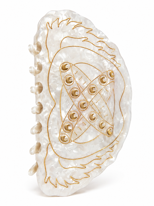 White Biblically Accurate Angel Claw Clip (PRE-ORDER)
