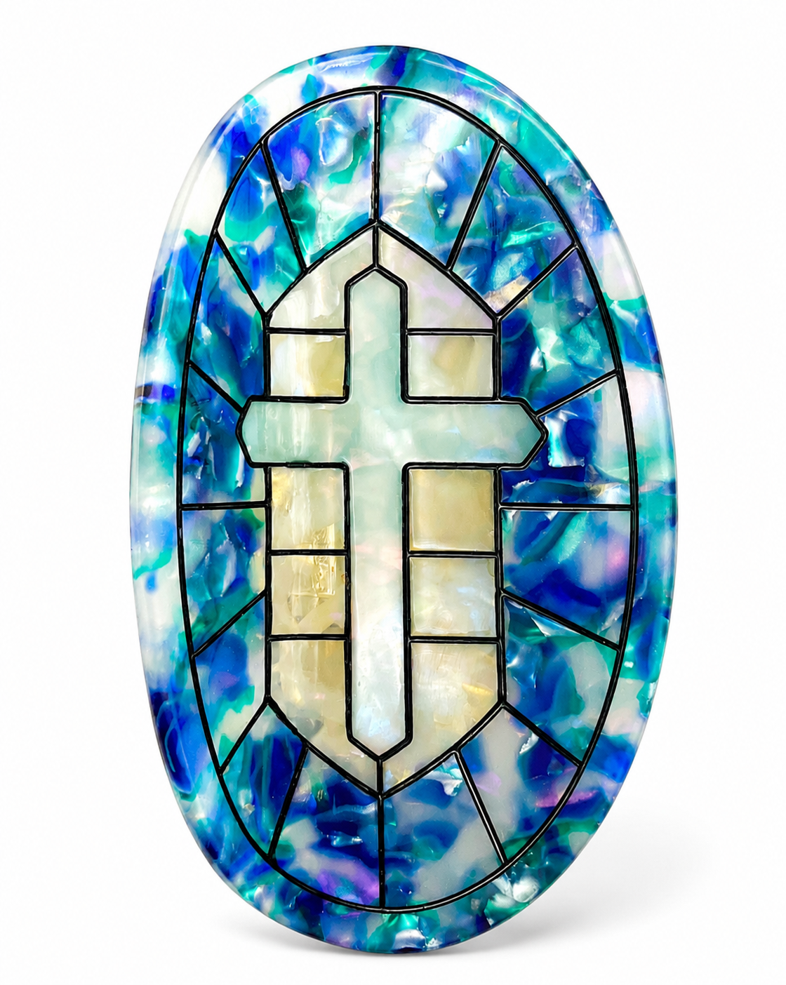 Blue Stained Glass Window Claw (PREORDER)