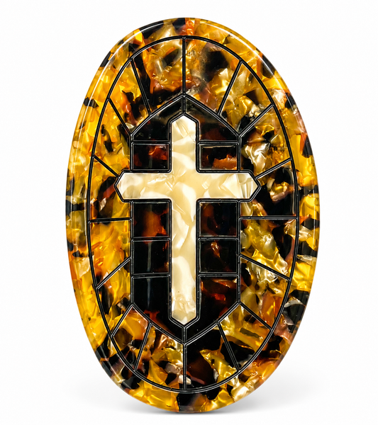 Amber Stained Glass Window Claw (PREORDER)