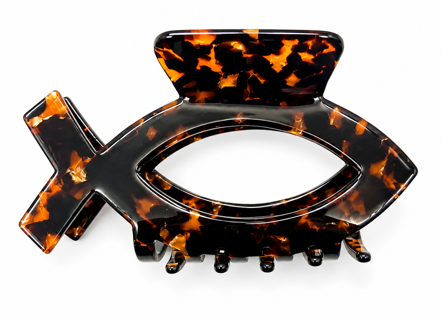 Tortoise Ichthys Hair Claw (PREORDER)
