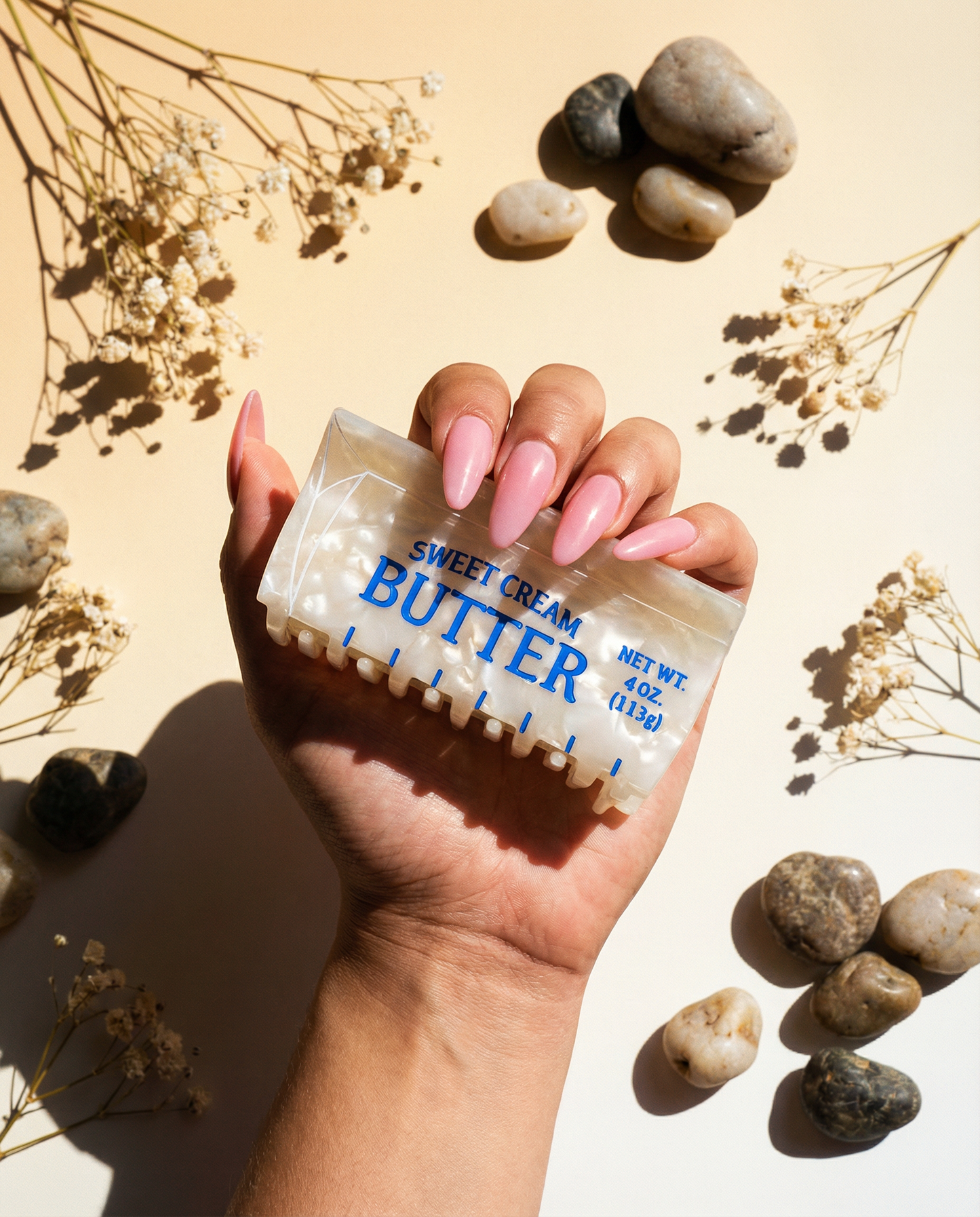 Sweet Cream Butter Claw Clip (PREORDER)
