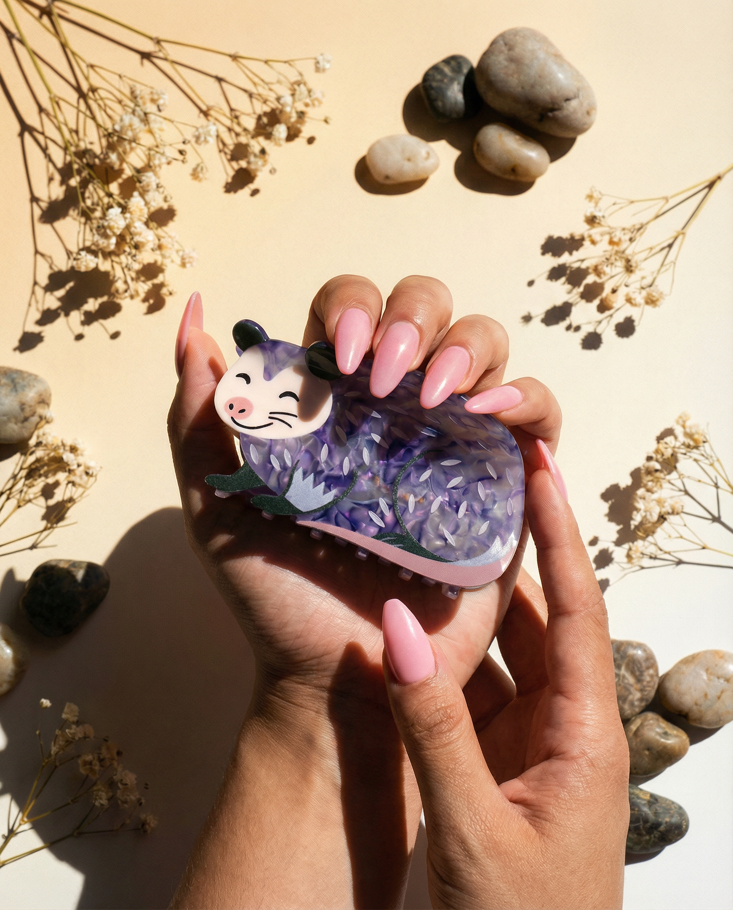 "Belvedere" Opossum Claw Clip (PREORDER)