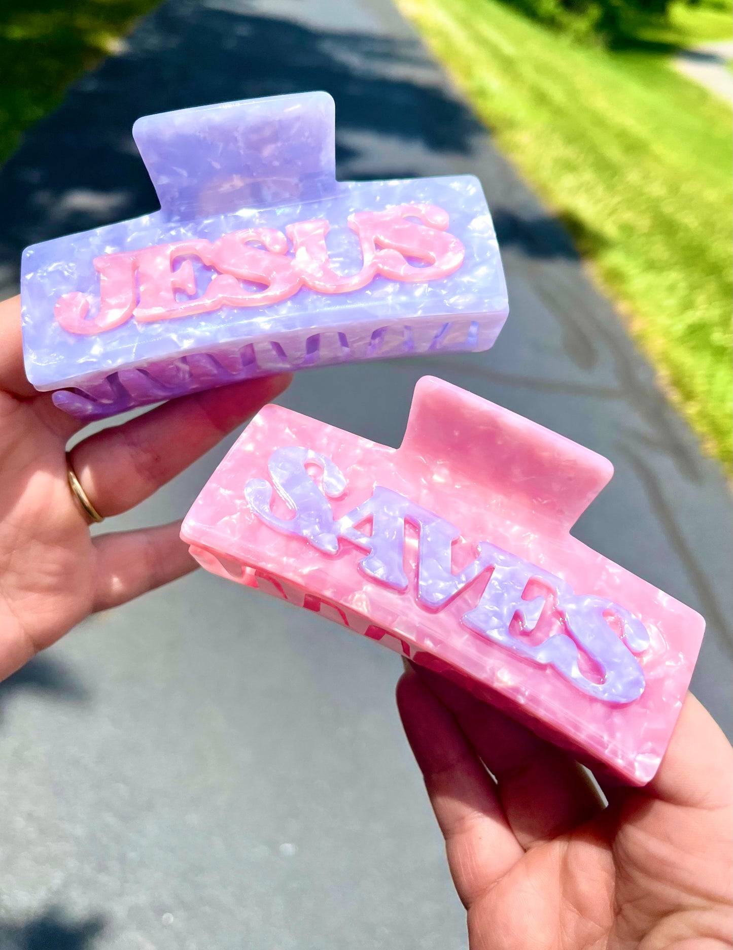 Rose Jesus Saves Claw (PREORDER)