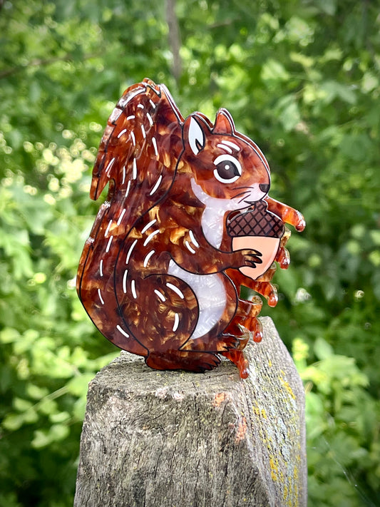 Squirrel Claw Clip (PREORDER)