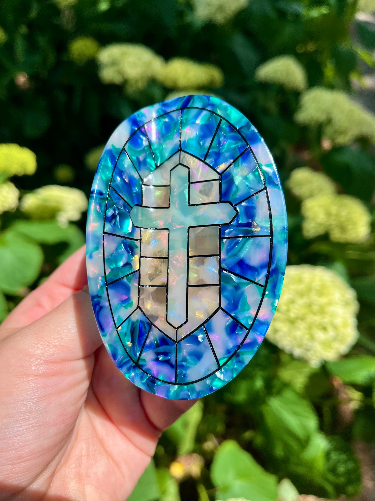 Blue Stained Glass Window Claw (PREORDER)